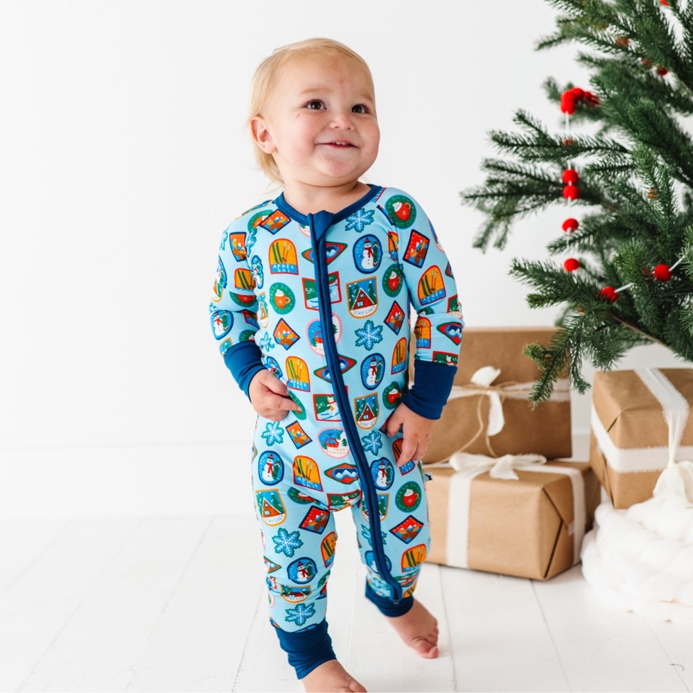 Kiki + Lulu Baby Ski Winter Convertible Footie Romper 3-6 18-24 months